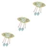 LALAFINA 3pcs Retro Chinese Style Hairpin Elegant Hair Jewelry for Women and Girls for Daily Use and Special Occasions view 1