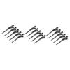 LALAFINA 15pcs Alligator Hair Clips for Hairdressing Sectioning and Professional Barber Supplies Non- Grip for Hair Styling and Cutting view 1