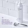 Flamingo Shaving Razor Set for Women - Razor Handle, 4 Razor Blade Refills, Shower Holder - Chrome view 4