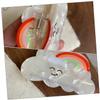 minkissy Cloud Hair Claw Clip for Women Creative Decorative Jaw Clip and Flexible Design for Occasions Stylish Rainbow Hair Accessory for Travel School view 3