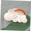 minkissy Cloud Hair Claw Clip for Women Creative Decorative Jaw Clip and Flexible Design for Occasions Stylish Rainbow Hair Accessory for Travel School view 4
