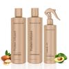 Moehair Trio Pack | Combo of Protein-Infused Shampoo and conditioner Set with Leave-In Conditioner | Hydrates Dry, Damaged Hair | Frizz Control Haircare Combo (12 Fl. Oz) view 1