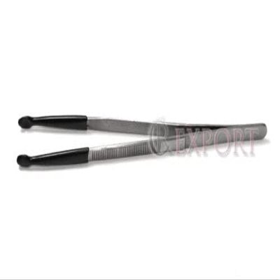 ATAR 1 Pcs Pearl and Bead Holding Jewelry Tweezer Special Coated Tip15.5cm ATTP1