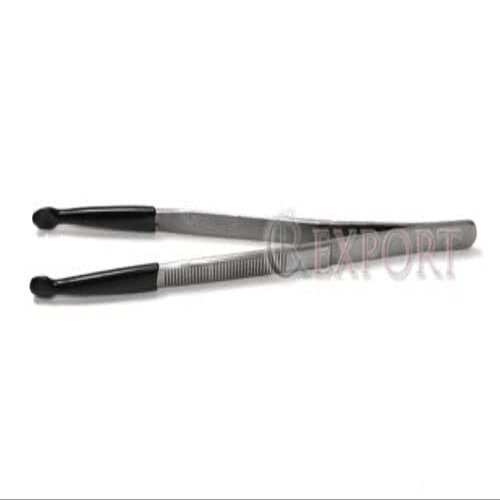 ATAR 1 Pcs Pearl and Bead Holding Jewelry Tweezer Special Coated Tip15.5cm ATTP1