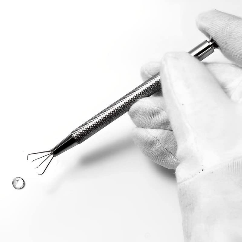 ATAR 10 Pcs 4 Claw (Prong) Jewellery/Diamond/Bead/Gem StoneP ickup Tool Tweezer ATDP4
