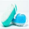 Scrubbing Bath Shower Body Sponge for Woman Man Kids -4 Pack- MR. Sponge Energizing Double Sided Bath Relaxing Massage Scrubbing Body Scrubber Loofah Deep Cleansing Loofah Exfoliating Body Scrubber view 1