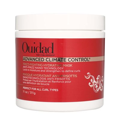 Ouidad Advanced Climate Control Hair Mask - 11 oz, Frizz Control Curly Hair Mask with Vitamin C & Castor Oil, Anti-Frizz Nano Technology, Helps Repair, Nourish and Hydrate Curls, For All Curl Types