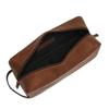 Fossil Leather Travel Toiletry Bag Shave Dopp Kit , Brown (Model: MLG0779210) view 2