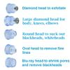 Microdermabrasion Machine - Appolus Premium Diamond Microdermabrasion Device Tool - 2 Diamond Tips - 5 Heads - Blackhead Blemishes Remover - Pores Fine Lines Minimizer view 2