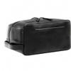 Fossil Leather Travel Toiletry Bag Shave Dopp Kit , Black (Model: MLG0779001) view 4