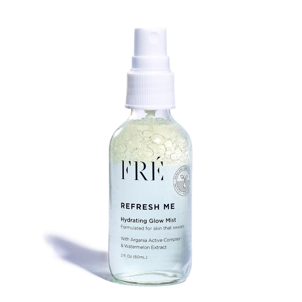 FRE Skincare Hydrating Glow Mist, Anti-Aging Face Spray for Skin That Sweats, Collagen Boost & pH Balance, Reduces Wrinkles, Vegan & Cruelty-Free
