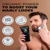 Bossman Essentials Beard Kit for Men, Set of 3 - Beard Oil Jelly, Fortifying Conditioner Cream, Beard Balm - Grooming Growth Care Accessories - Gift Set for Men (Vetiver X) view 3