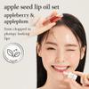 NOONI Korean Lip Oil Set - Appleberry & Appleplum | Long-Lasting, Moisturizing, Plumping, Revitalizing for Dry Lips, Waterproof, No Peel Off, Stocking Stuffers, lip plumper 0.12 FL Oz x 2ea view 3