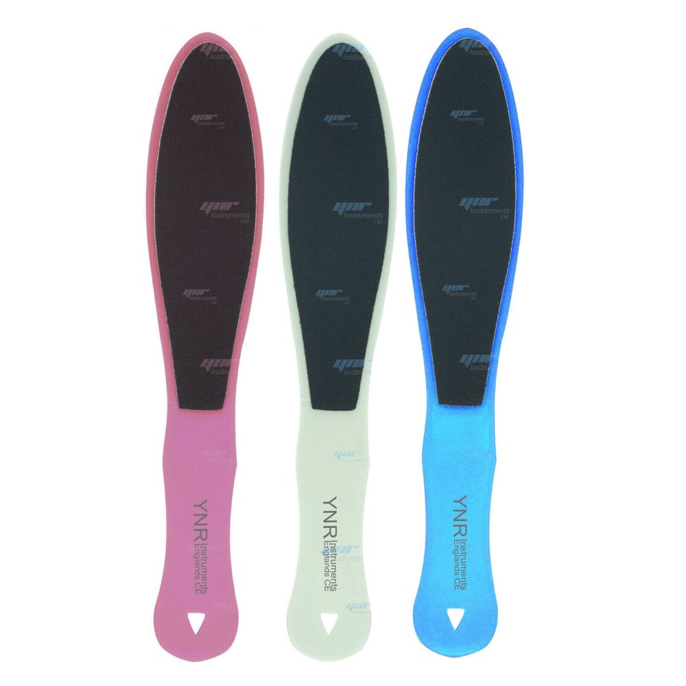 YNR 3 Pcs Callus Rasp Foot File Double Sided Hard Skin Corn Remover Pedicure Tool Kit