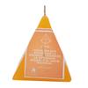 Luz Mara - "Ritualized" Yellow Medium Paraffin Pyramid view 2