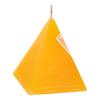 Luz Mara - "Ritualized" Yellow Medium Paraffin Pyramid view 4
