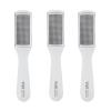 Pack of 3 Pieces Double-Sided Foot File Foot Rasp File Dead Skin Remover Foot Scrubber Hard Skin Remover Foot Care for Wet and Dry Cracked Feet (White) view 1