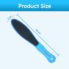 5 Pieces Double Sided Pedicure Foot File Effectively Remove The Foot Hard Skin, Dead Skin and Calluses Reusable Foot Care Repair Tool (Blue) view 4