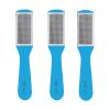 Pack of 3 Pieces Double-Sided Foot File Foot Rasp File Dead Skin Remover Foot Scrubber Hard Skin Remover Foot Care for Wet and Dry Cracked Feet (Blue) view 1