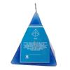 Luz Mara -Blue "Ritualized" Medium Paraffin Pyramid view 1