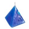 Luz Mara -Blue "Ritualized" Medium Paraffin Pyramid view 2