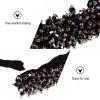1pc Female Donut Headwear Maker Hairstyle Girls Updos Bun Ballet Ropes Hair Tools Stretch Design DIY Beaded Chic Simple Elastic Bands Women Rhinestone Accessories Marker view 2