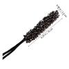 1pc Female Donut Headwear Maker Hairstyle Girls Updos Bun Ballet Ropes Hair Tools Stretch Design DIY Beaded Chic Simple Elastic Bands Women Rhinestone Accessories Marker view 4