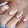 Magic Flakes Glitter Silver and Gold Rubber Base Gel Polish Collection view 2