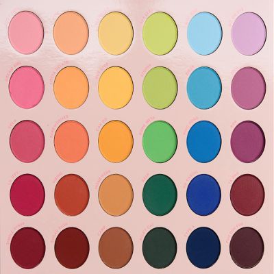 Colourpop Matte About Hue Eyeshadow Palette Mega Rainbow Pressed Powder