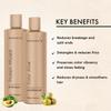 Moehair Combo Pack Of Protein Shampoo (12 Fl Oz) and Color Alive Conditioner (12 Fl Oz) | Color Treated Dry And Damaged Hair Repair Treatment | Color Protecting Formula | Sulfate and Paraben free view 3