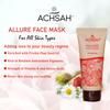 ACHSAH Allure Face Mask Betalain Pigments | Vitamin k Amino Acids for all Skin Type No Parabens & Sulphate |For Men & Women Refreshing & Resurfacing Skin 60gm/2.1 Oz view 3
