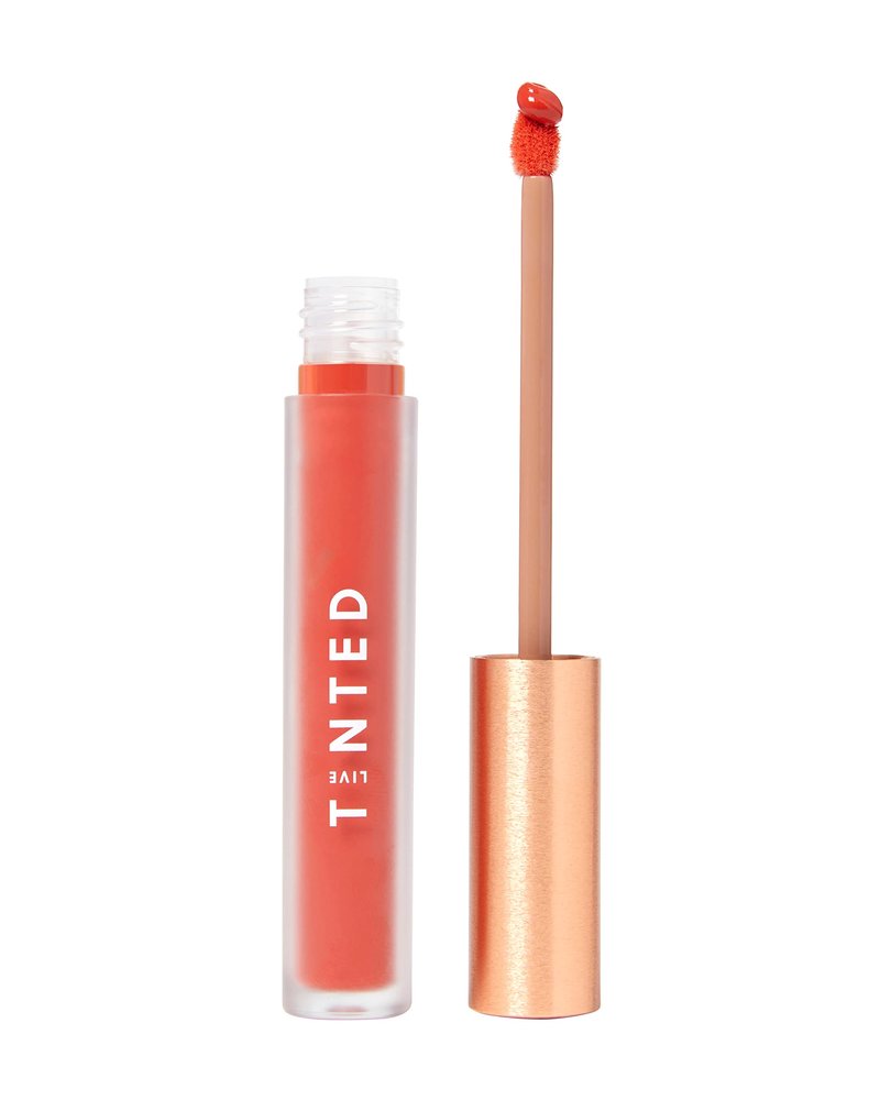 Live Tinted Huelip Liquid Lip Creme Lipstick - Orangey Red, 0.09 fl oz