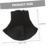 Healifty 8pairs Cute Toeless Heel Socks for Women Foot Care Moisturizing Crack Prevention view 3