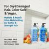 HEMPZ Hair Shampoo & Conditioner Set - Grapefruit & Peach Scent for Dry, Damaged and Color Treated Hair, Hydrating, Softening, Moisturizing with Biotin Duo Set 33.8 fl oz view 3