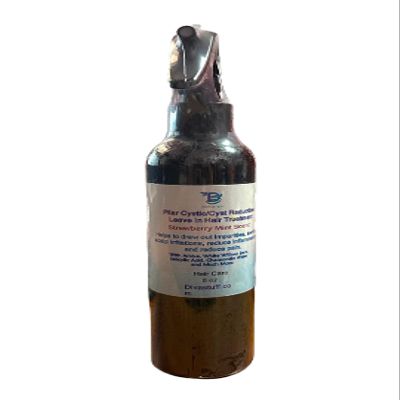 Diva Stuff PiIar Cyst/Cyst Reduction Leave In Conditioning Hair and Scalp Treatment, For Those Who Have Problems With Clogged Hair Follicles, Pustules, Bumps, Lumps and Cysts, 8 Ounces
