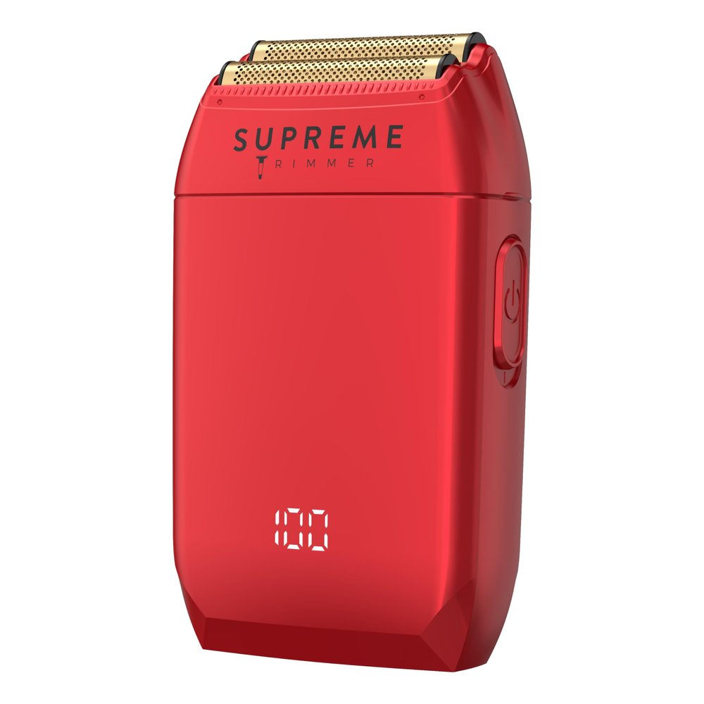 Supreme Trimmer Crunch STF602  Waterproof Double Foil Shaver for Men | 150 Min Runtime, Wet/Dry Cordless & Corded Electric Razor | Hypoallergenic Foils for Face, Head & Stubble