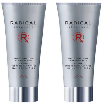 Radical Skincare Hand & Nail Multi Repair Creme - Provide Moisture & Fight Aging | Strengthens Nails & Cuticles | For All Skin Types Including Sensitive Skin | Cruelty & Paraben Free (2.5 oz, 2 Pack)