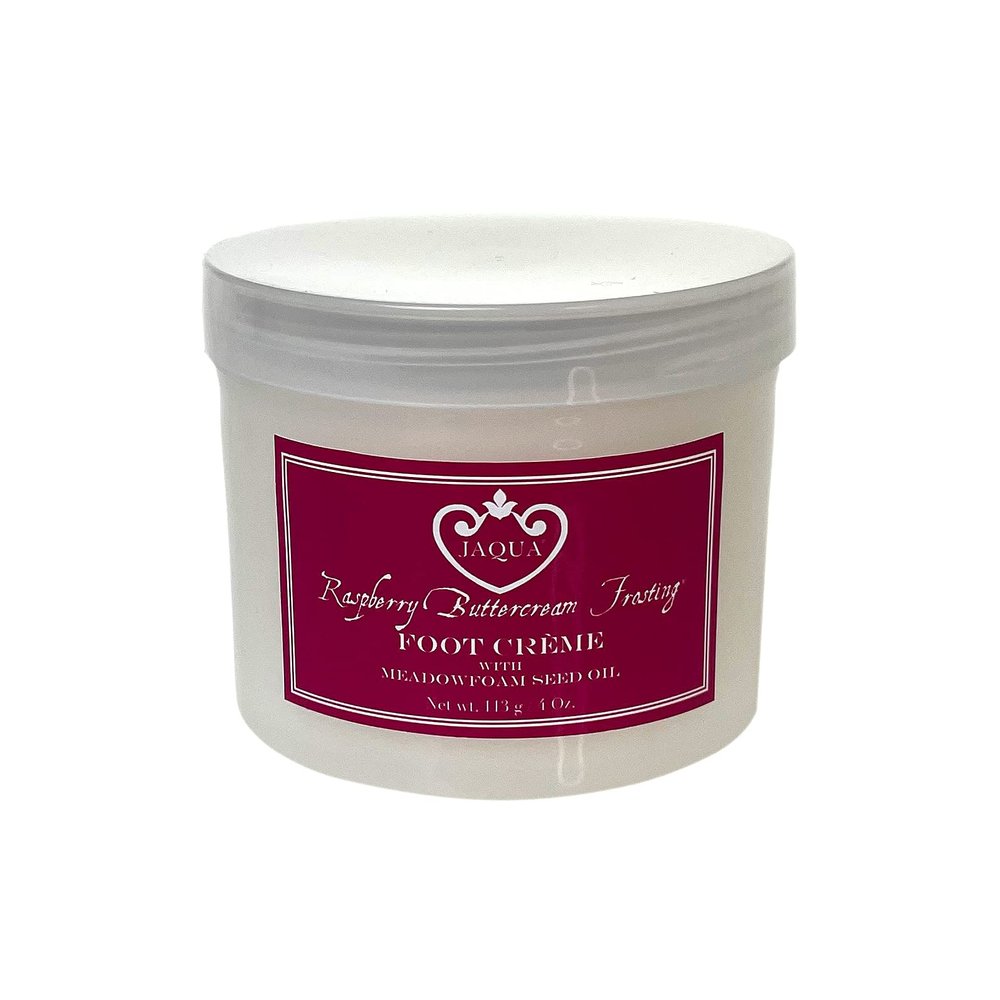 Jaqua Shea Butter Healing Foot Cream with Meadowfoam Seed Oil & Aloe - Raspberry Buttercream Frosting