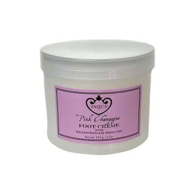 Jaqua Shea Butter Healing Foot Cream with Meadowfoam Seed Oil & Aloe - Pink Champagne