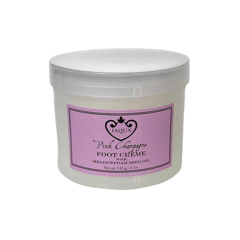 Jaqua Shea Butter Healing Foot Cream with Meadowfoam Seed Oil & Aloe - Pink Champagne
