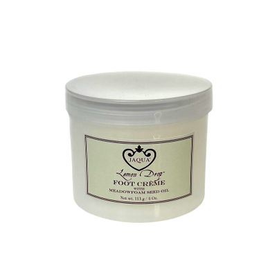 Jaqua Shea Butter Healing Foot Cream with Meadowfoam Seed Oil & Aloe - Lemon Drop
