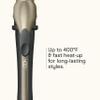 INFINITI PRO CONAIR Tourmaline Ceramic 1-Inch Curling Wand, Detachable Clip Turns Wand into Curling Iron, Produces Flawless Waves and Curls, For Use on Medium and Long Hair, Dark Grey view 4