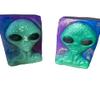 Alien soap bar lemon citrus scent glycerine soap in glow or regular great stocking stuffer, Easter gift, gag gift (NON GLOW REGULAR, BOX IT UP) view 1