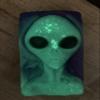 Alien soap bar lemon citrus scent glycerine soap in glow or regular great stocking stuffer, Easter gift, gag gift (NON GLOW REGULAR, BOX IT UP) view 3