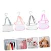 DECHOUS 4pcs Makeup Brush Drying Rack Brush Drying Net Beauty Egg Small Basket view 3
