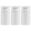 Beaupretty 120ml Airless Pump Jars 3pcs Empty Refillable Makeup Jar Acrylic Press Cosmetic Containers Leakproof Vacuum Face Cream Bottle for Travel Home view 1