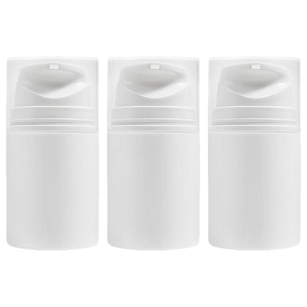 3pcs Vacuum Lotion Bottle Toiletry Bottles Travel Supplies Vacuum Pump Press Bottles Skincare Sub Press Pump Dispensers Lotion Containers Travel Cosmetic