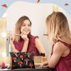 Kajaia 12 Pcs Mushroom Makeup Bags Cute Portable Travel Purse Toiletry Pocket Make up Organizer Storage Zipper Pouch Makeup Brush Cosmetic Bags for Women Adult Aesthetic Stuff view 4