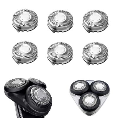 SH50/52 Replacement Heads for Philips Norelco Series 5000,Electric Shavers, Compatible with S5000,S5100,S5500 Series,6 Pack