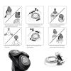 SH50/52 Replacement Heads for Philips Norelco Series 5000,Electric Shavers, Compatible with S5000,S5100,S5500 Series,6 Pack view 2